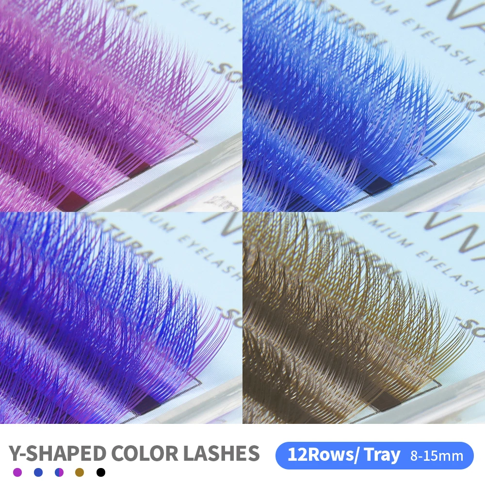ANNAFRIS C/D Curl YY Lashes Co - огляд і ціна Eyelash Extension Yy