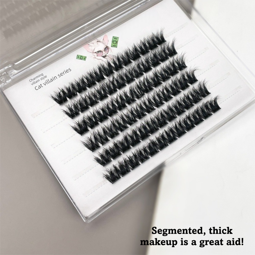 14mm Length False Eyelashes Bo - огляд і ціна Eyelash Extension Cluster