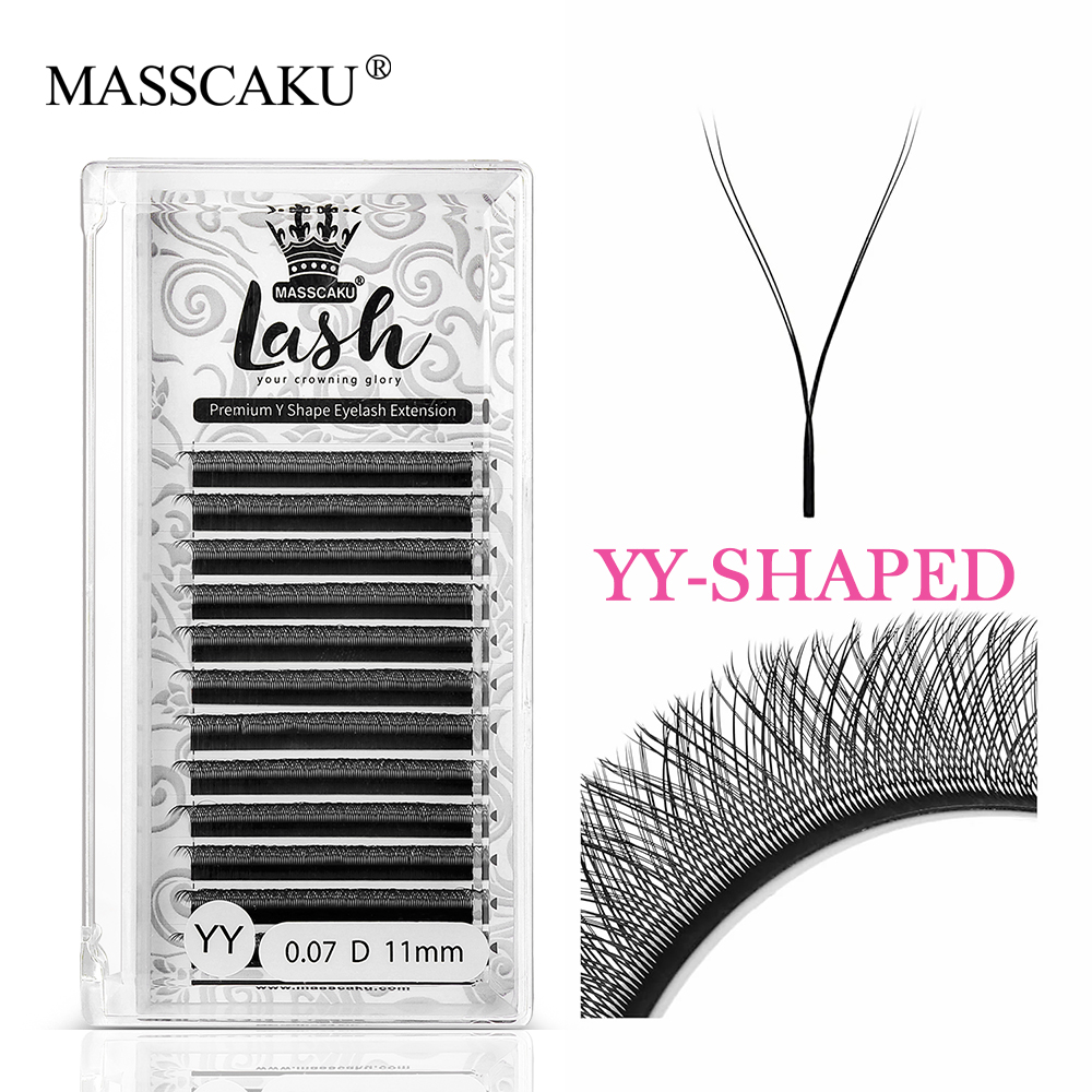 MASSCAKU Hot Selling Natural P - огляд і ціна Eyelash Extension Yy