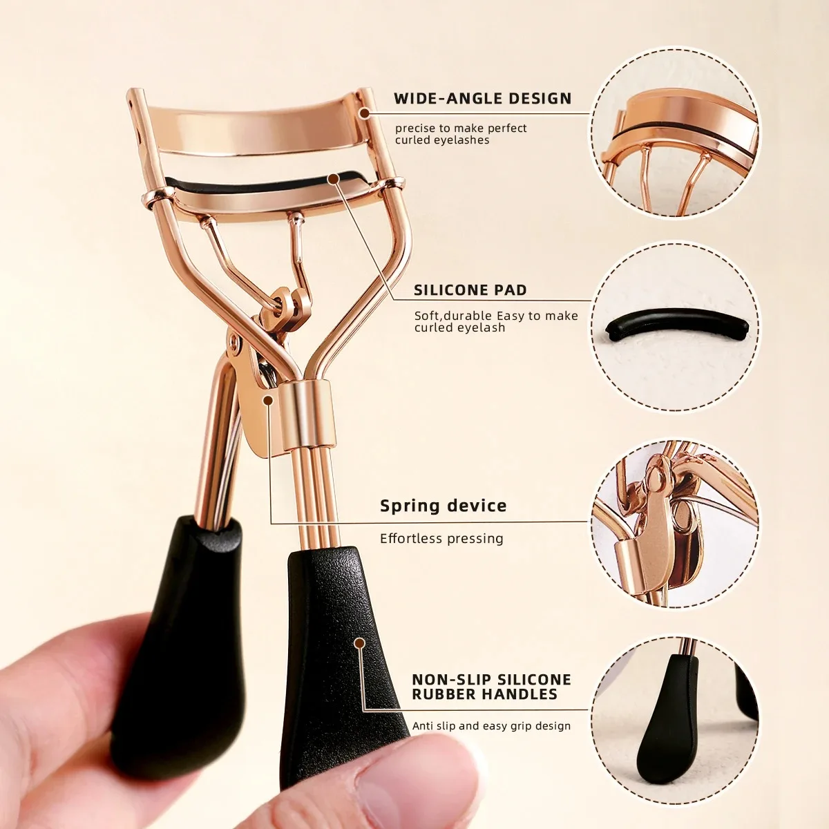 Portable eyelash curler with 1 - огляд і ціна Eyelash Extension Or Extensions