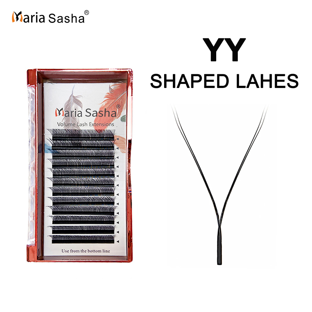 MARIA YY Shaped Eyelashes Clus - огляд і ціна Eyelash Extension Yy