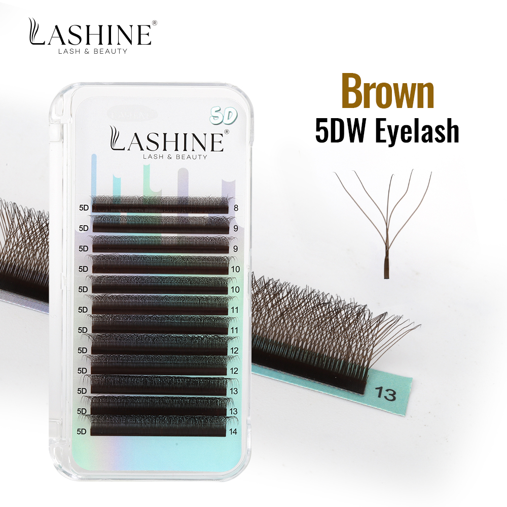 LASHINE Brown YY/3D/4D/5D W Sh - огляд і ціна Eyelash Extension Yy