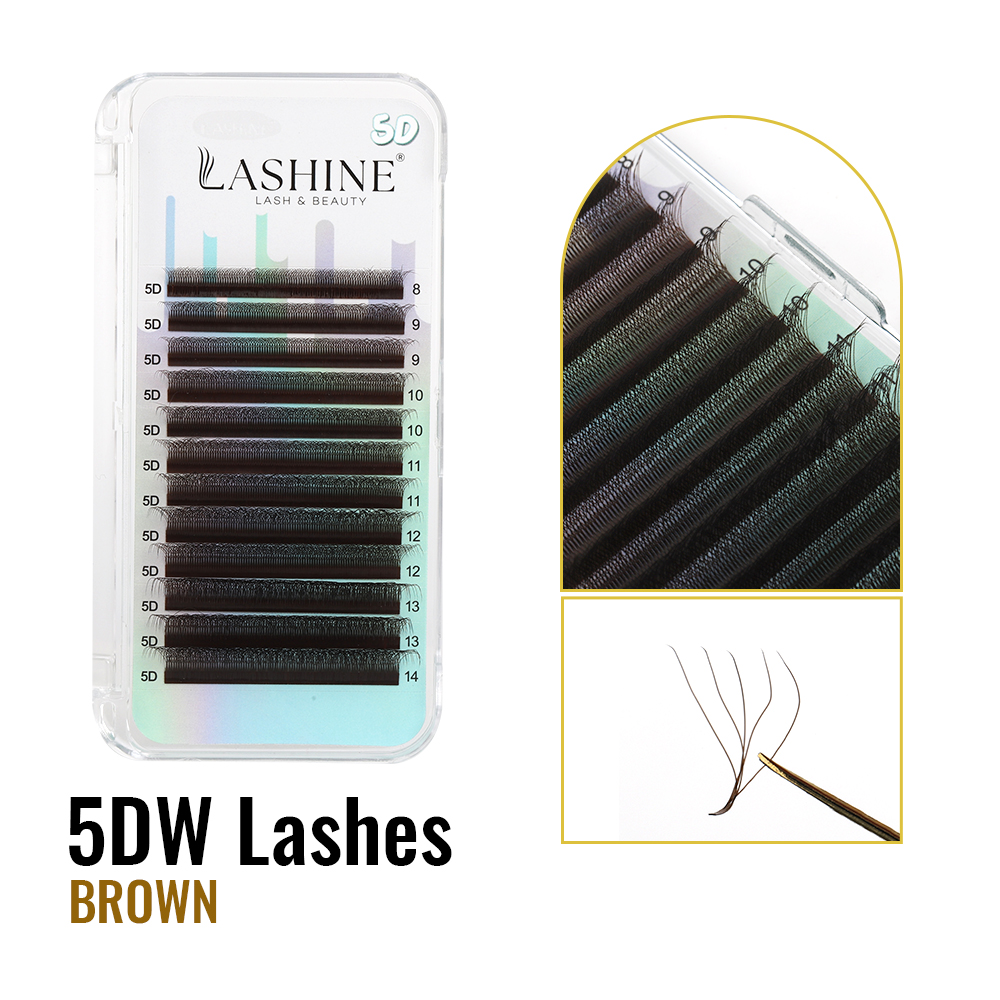 LASHINE Brown YY/3D/4D/5D W Sh - огляд і ціна Eyelash Extension Yy