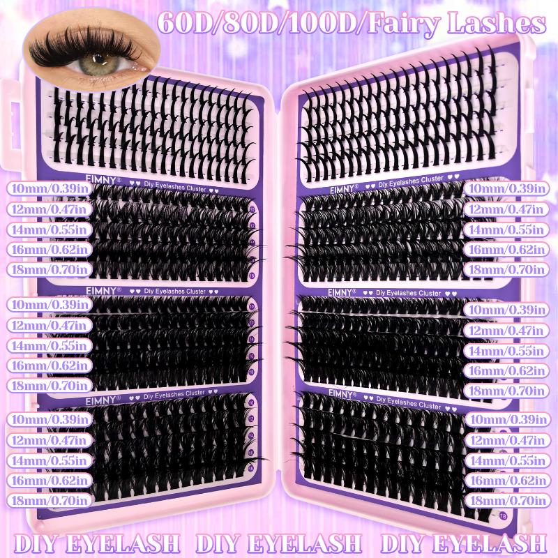 DIY Cluster Lashes Mixed Tray  - огляд і ціна Eyelash Extension Cluster