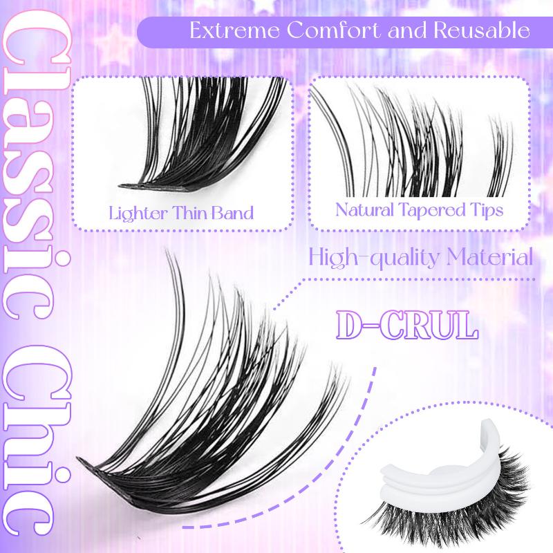 DIY Cluster Lashes Mixed Tray  - огляд і ціна Eyelash Extension Cluster