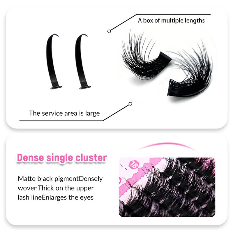 「Eyelash Cluster Volume Person - огляд і ціна Eyelash Extension Volume