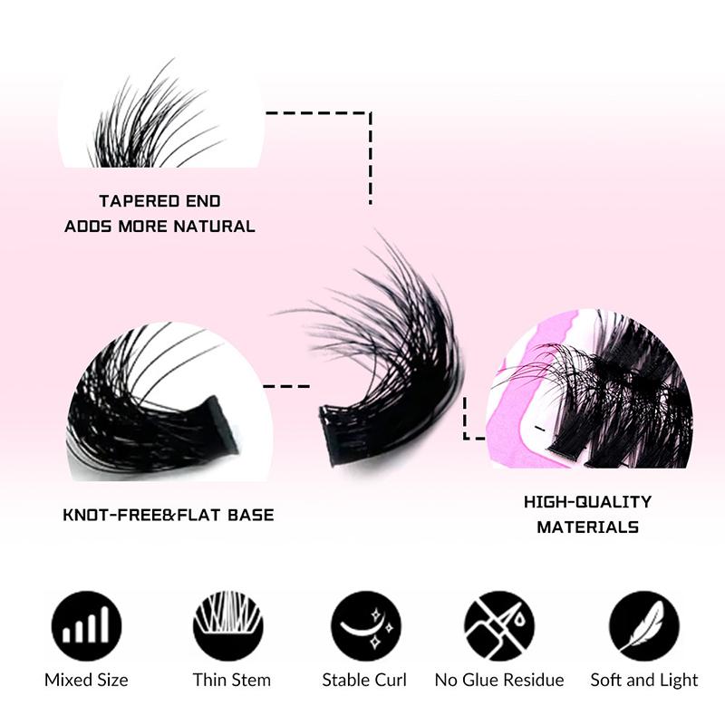 「Eyelash Cluster Volume Person - огляд і ціна Eyelash Extension Volume