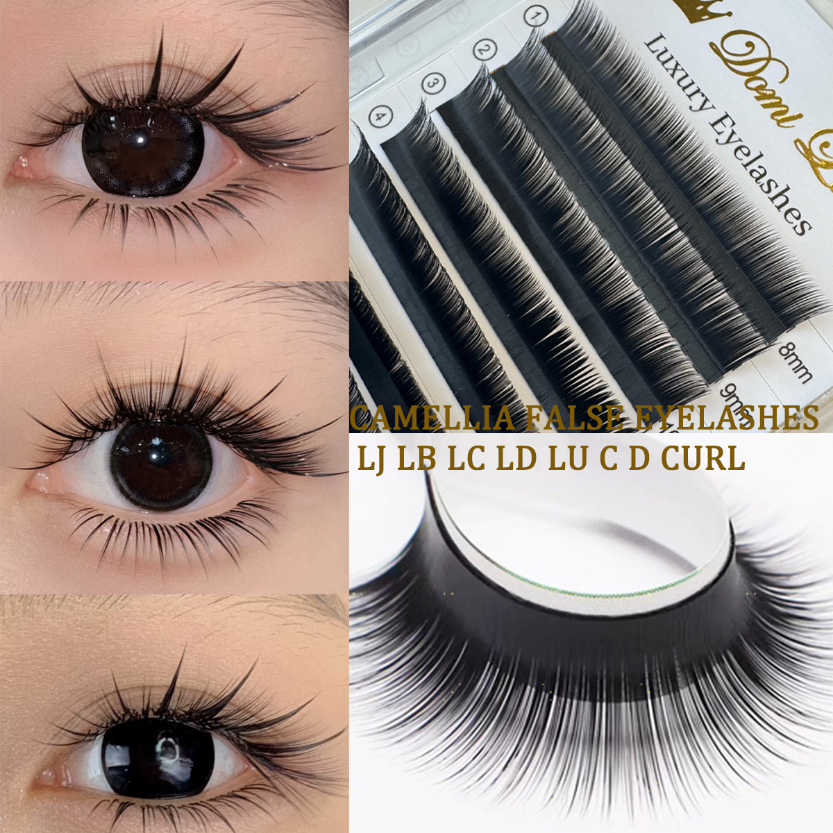 Domi Faux Mink False Individua - огляд і ціна Faux Mink Lash