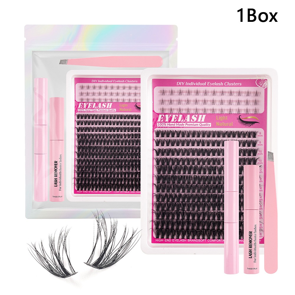 8-18mm Length False Eyelashes  - огляд і ціна Eyelash Extension Cluster