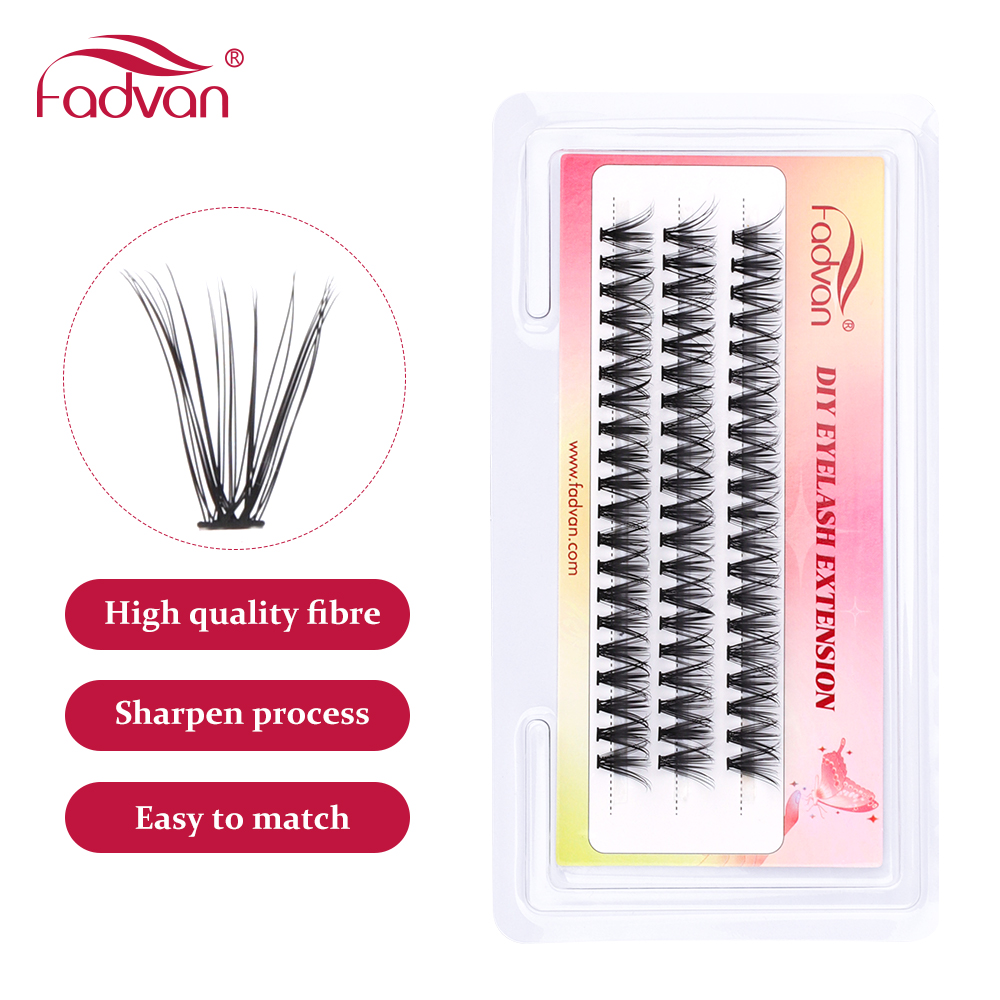 FADVAN 3 Rows C Curl 10D/20D/3 - огляд і ціна Eyelash Extension Permanent