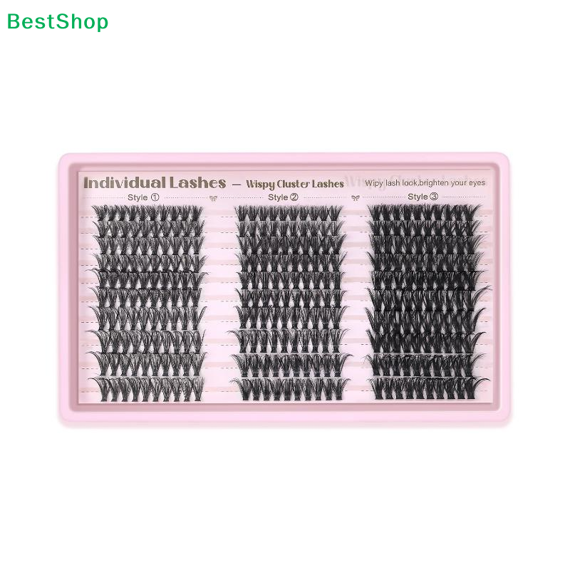 ✂Cluster Lashes Individual Ext - огляд і ціна Eyelash Extension Cluster