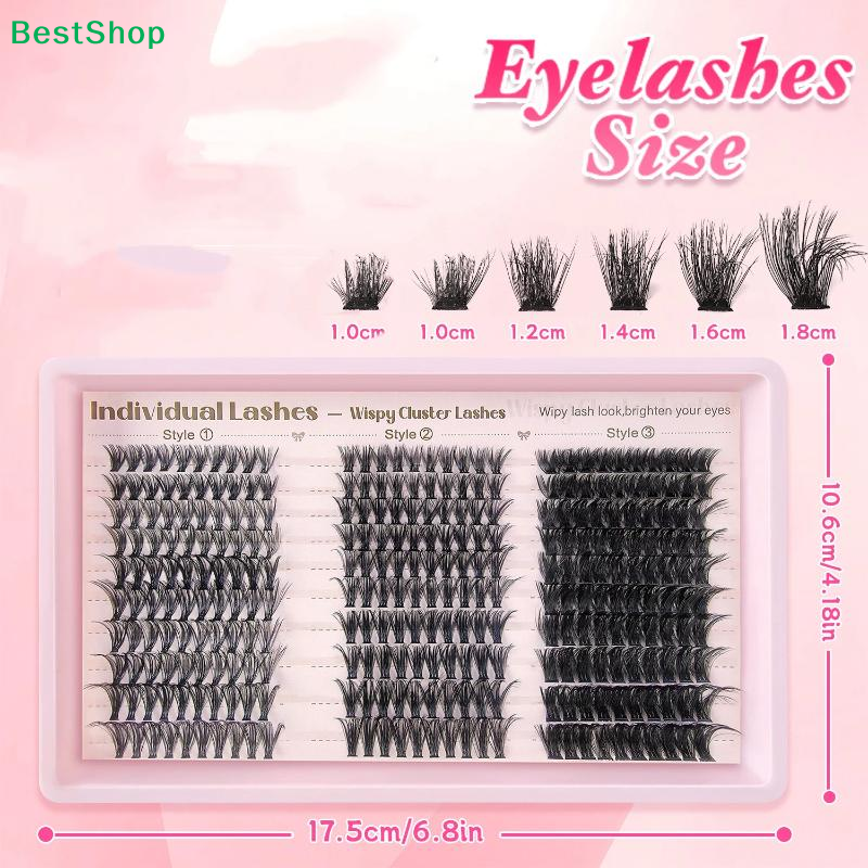 ✂Cluster Lashes Individual Ext - огляд і ціна Eyelash Extension Cluster