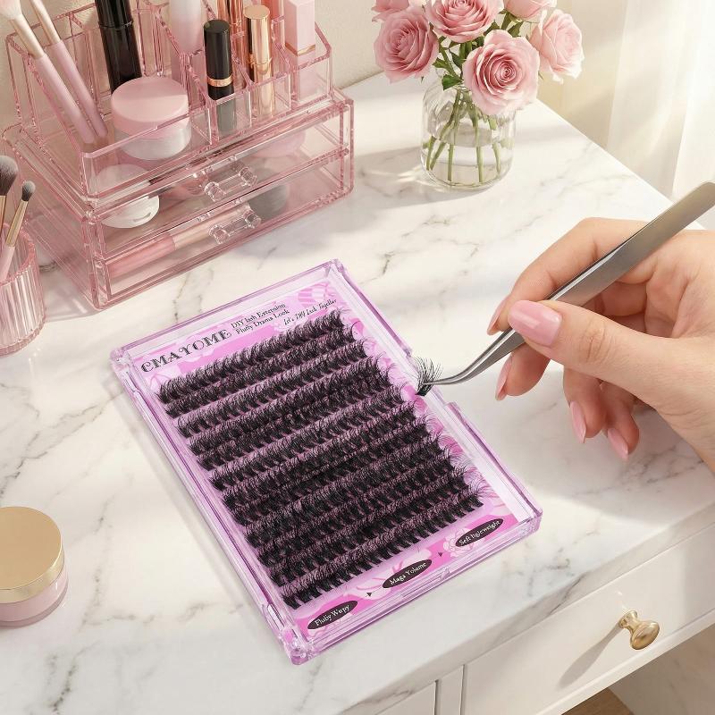 Wispy D Curl Cluster Lashes 14 - огляд і ціна Eyelash Extension Cluster
