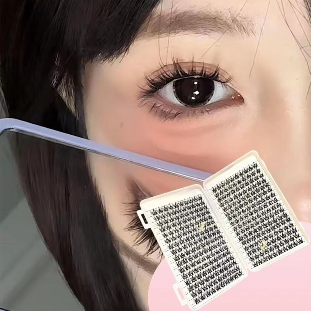 Natural Look False Eyelashes W - огляд і ціна Eyelash Extension Cluster